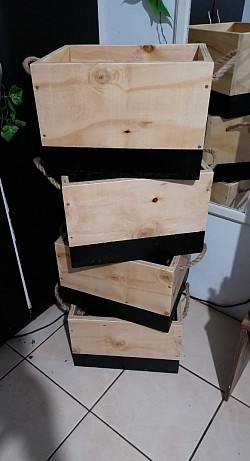 You can have one box or many, any colour and size of your choice.