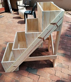 This beautiful custom flower boxes can come in any colour you like and size to suite your space.