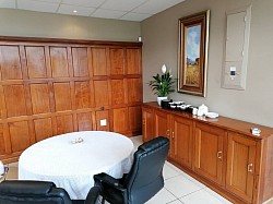Teak, teak paneling, boardroom, Burmese Teak, expensive wood, hardwood