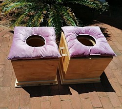 Have hard to find items made specifically for you . Custom velvet pillows were also made by us. For the Custom steam stools.