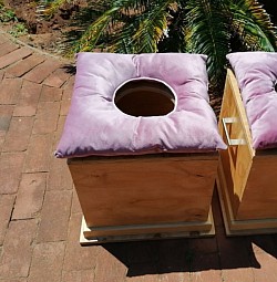 Most custom colours and textures available for you to choose from. These pillows where made from pink velvet material.