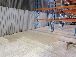Demolish wall. Break down wall. Remove wall. Clear the space. Demolition. Ruble